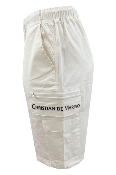 Made To Order Solid Color Embroidered Sweatpants Design 4 Pocket Sweatpants Elastic Hem Design Fashion Style Sweatpants USA Retail U383 side view
